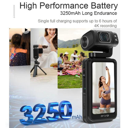 Ordro 3.5-Inch Large Screen 5K Video Recording Pocket Camera, M3