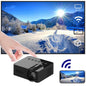 YT100 Suppor 1080P Mini Portable Projector WiFi Wireless Mirroring For IOS Android Smartphone