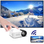 YT100 Suppor 1080P Mini Portable Projector WiFi Wireless Mirroring For IOS Android Smartphone