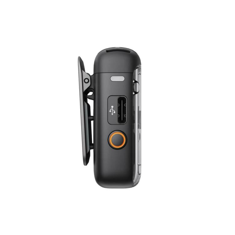 DJI Mic 2 Transmitter Bluetooth Connection To Recording Devices, 1 TX (Shadow Black), 1 TX (Pearl White)