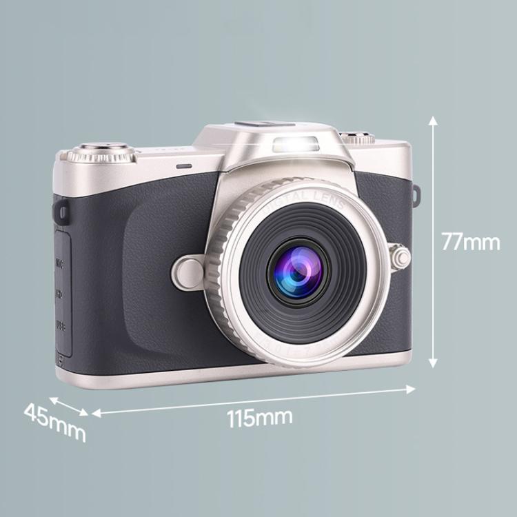 68MP Digital Camera Student CCD Travel Portable Retro Women Starter Flip Screen Card Camera