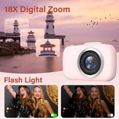 G7-A 2.8-inch 18X Digital Zoom 4K HD Beauty Digital Camera