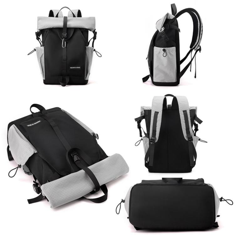 WEPOWER  Men and Women Contrast Color Backpack for Commuting Large-capacity Casual Bag