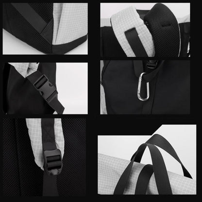 WEPOWER  Men and Women Contrast Color Backpack for Commuting Large-capacity Casual Bag