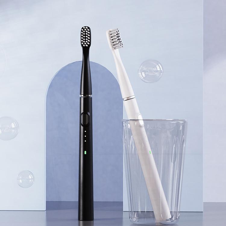 M200 IPX7 Waterproof Smart Timing Portable Electric Toothbrush with 6-brush Heads