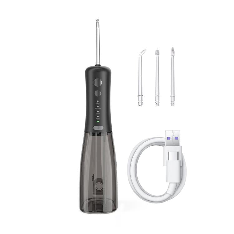 F500 IPX7 Waterproof 350ml Rechargeable Portable Handheld Pulse Electric Flosser