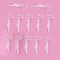 12 PCS Electric Toothbrush Heads Protective Transparent Cover