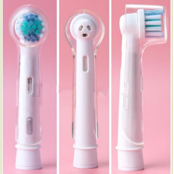 12 PCS Electric Toothbrush Heads Protective Transparent Cover