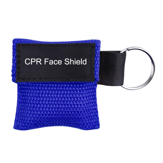 CPR Emergency Face Shield Mask Key Ring Breathing Mask