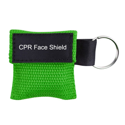 CPR Emergency Face Shield Mask Key Ring Breathing Mask