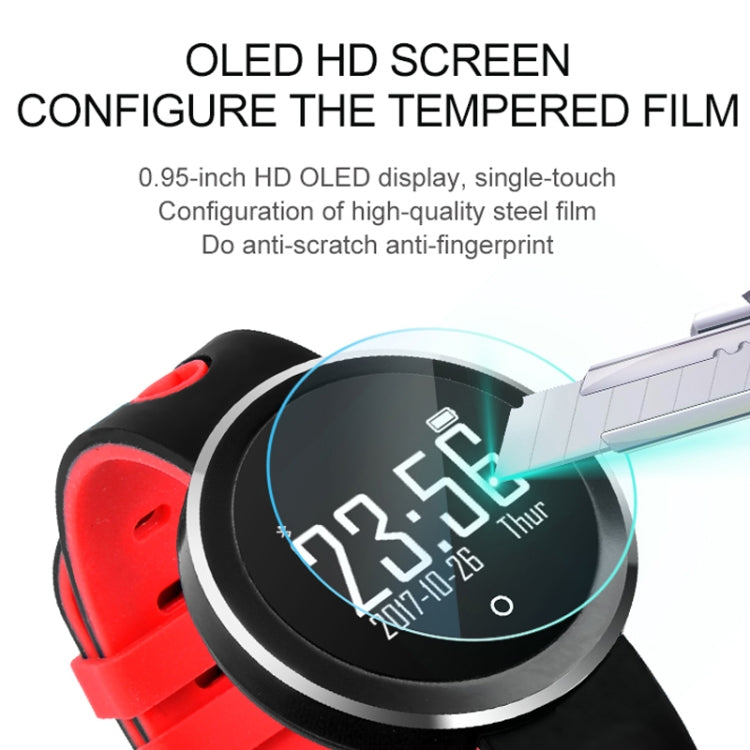 Q7 0.95 inch HD OLED Screen Display Bluetooth Smart Bracelet, IP68 Waterproof, Support Pedometer / Sedentary Reminder / Heart Rate Monitor / Sleep Monitor, Compatible with Android and iOS Phones