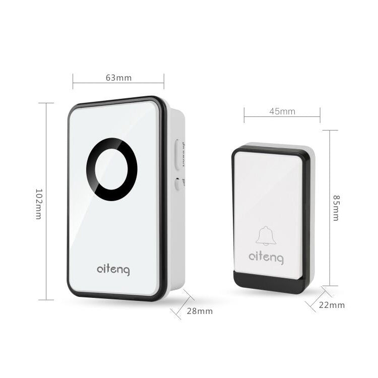 AITENG V018J Wireless Batteryless WIFI Doorbell, EU Plug, WD0046A, WD0046B, WD0046C