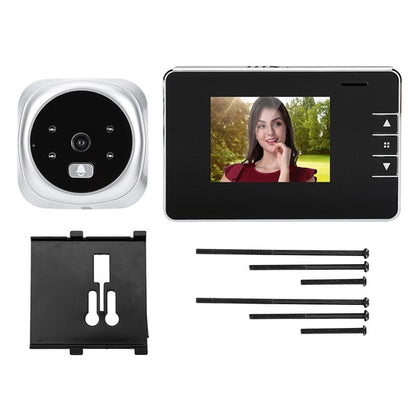 2.8Y 2.8 inch Screen 0.3MP Security Camera Peephole Viewer Digital Peephole Door Bell, 2.8Y