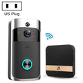 M3 720P Smart WIFI Ultra Low Power Video Visual Doorbell With Ding Dong Version, US Plug, With Ding Dong Version