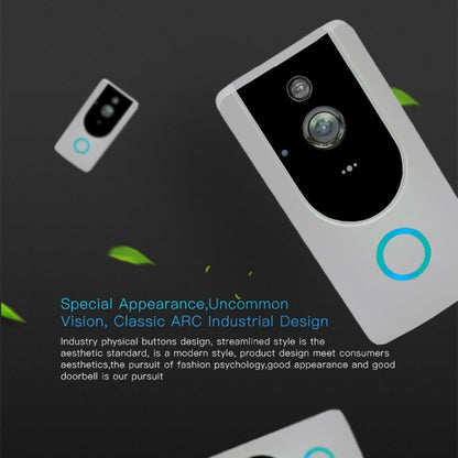 M2 720P Smart WIFI Video Visual Doorbell,Support Mobile Phone Remote Monitoring & Night Vision