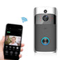 M4 720P Smart WIFI Ultra Low Power Video PIR Visual Doorbell with 3 Battery Slots,Support Mobile Phone Remote Monitoring & Night Vision & 166 Degree Wide-angle Camera Lens