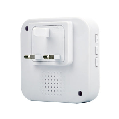 P6 110dB Wireless IP55 Waterproof Low Power Consumption WiFi Doing-dong Doorbell Receiver, Receiver Distance: 300m, UK Plug