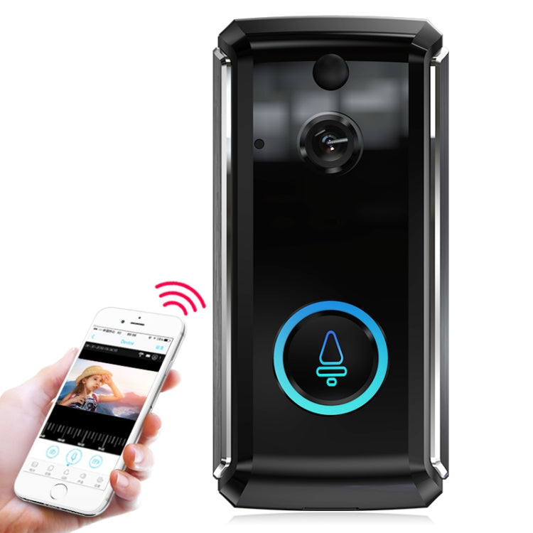 M101 WiFi Intelligent Video Doorbell, Support Infrared Night Vision / Motion Detection / Two-way Intercom / 32GB SD Card, M101