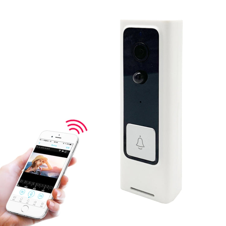 M200B WiFi Intelligent Square Button Video Doorbell, Support Infrared Motion Detection & Adaptive Rate & Two-way Intercom & Remote / PIR Wakeup, M200B