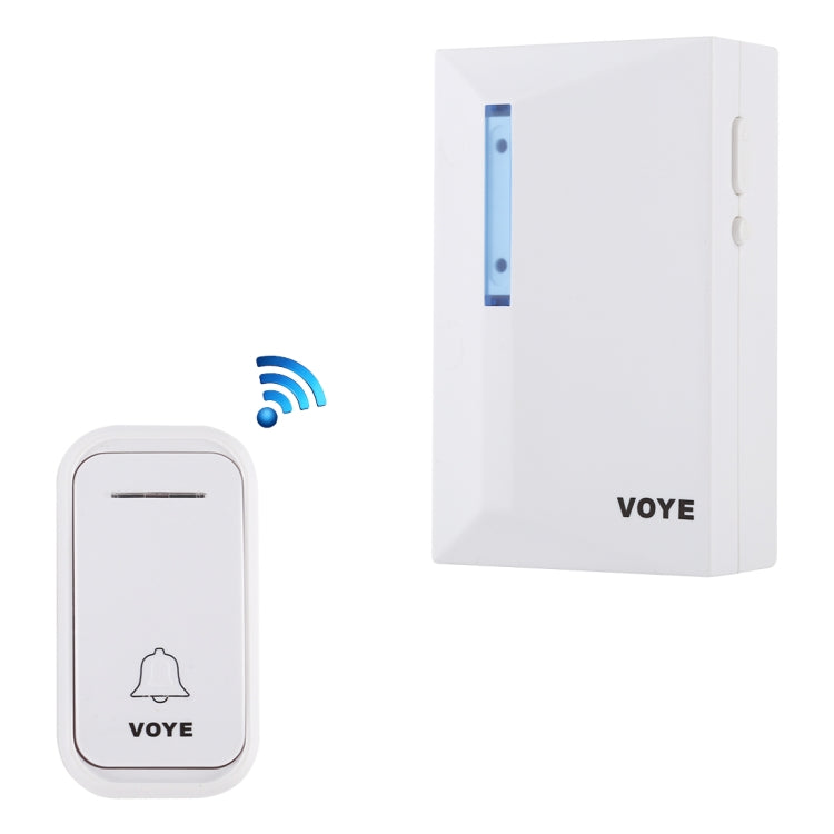 VOYE V015F Home Music Remote Control Wireless Doorbell with 38 Polyphony Sounds, V015F