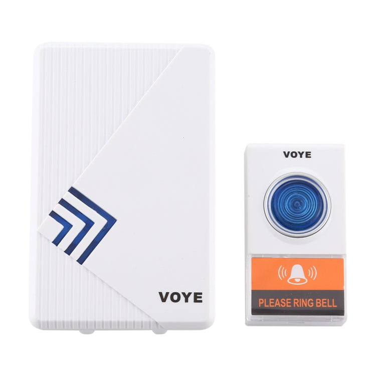 VOYE V022A Home Music Remote Control Wireless Doorbell with 38 Polyphony Sounds, V022A