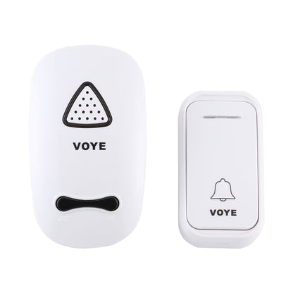 VOYE V025F Home Music Remote Control Wireless Doorbell with 38 Polyphony Sounds, US Plug, V025F