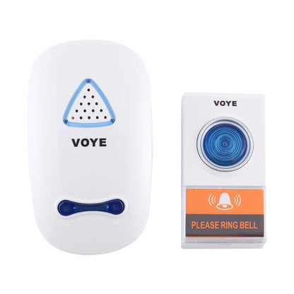 VOYE V025A Home Music Remote Control Wireless Doorbell with 38 Polyphony Sounds, US Plug, V025A