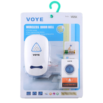 VOYE V025A Home Music Remote Control Wireless Doorbell with 38 Polyphony Sounds, US Plug, V025A