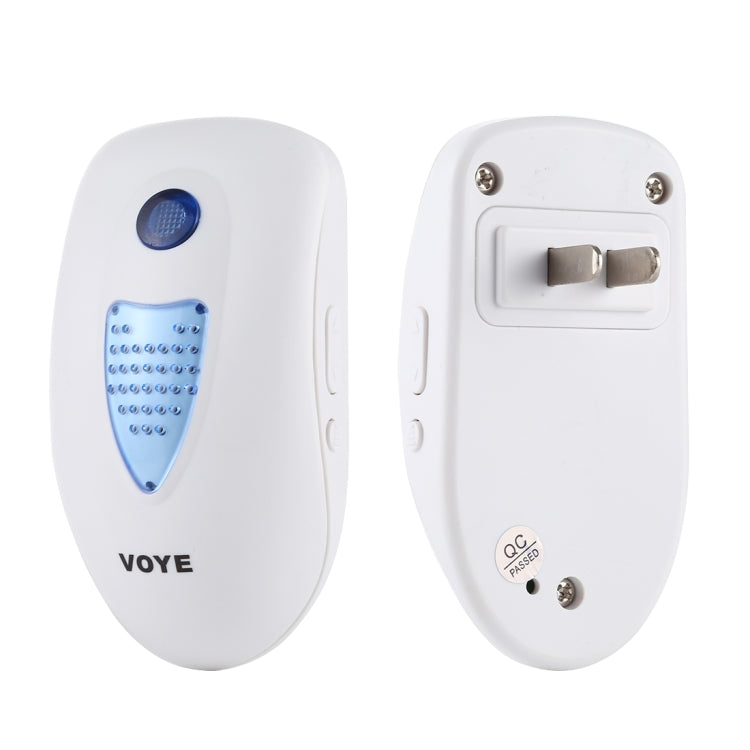 VOYE V003A Home Music Remote Control Wireless Doorbell with 38 Polyphony Sounds, US Plug, V003A