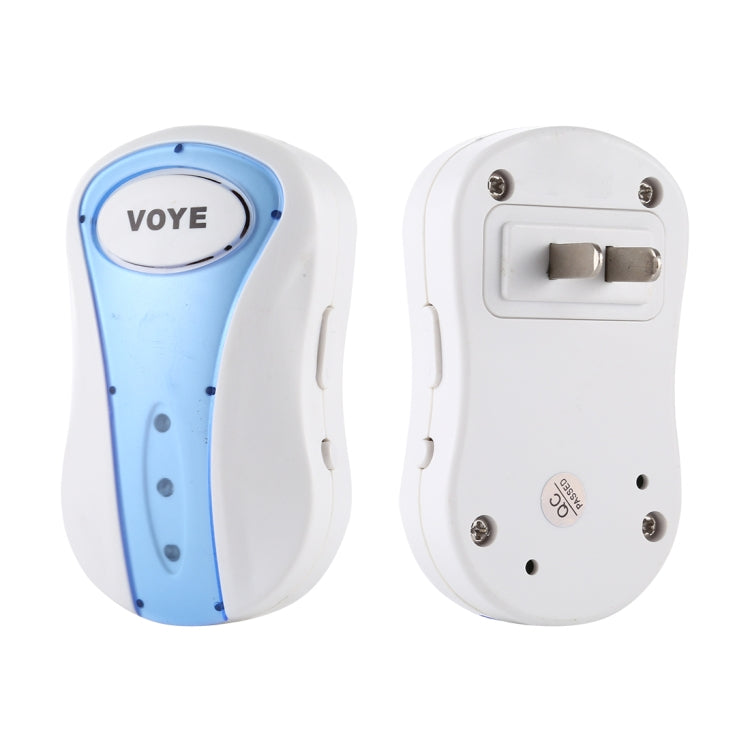 VOYE V008B Home Music Remote Control Wireless Doorbell with 38 Polyphony Sounds, US Plug, V008B