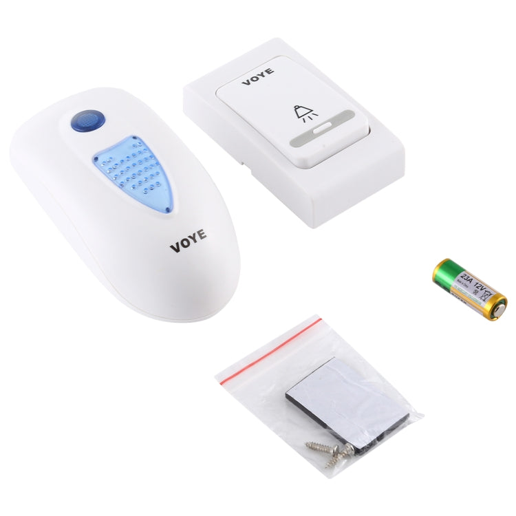 VOYE V003B Home Music Remote Control Wireless Doorbell with 38 Polyphony Sounds, US Plug, V003B