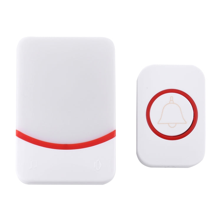 CMF1188 Home Music Remote Control Wireless Doorbell with 38 Ringtones & Colorful Flashing Lights + Ringtones / Ringtones / Colorful Flashing Lights 3-Modes