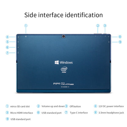 Windows 10, Intel Gemini Lake N4120 Quad Core Up to 2.6GHz, with Keyboard & Stylus Pen, Support Dual Band WiFi & Bluetooth & Micro SD Card, 8GB+128GB+256GB