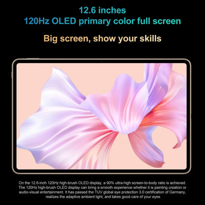 HarmonyOS 3 Hisilicon Kirin 9000E Octa Core, Support Dual WiFi / BT / GPS, Not Support Google Play, 12GB+512GB (White)