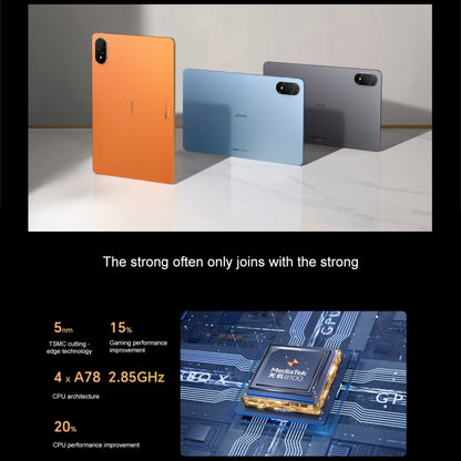 MagicOS 7.0 Dimensity 8100 Octa Core, 8 Speakers 10050mAh Large Battery, Not Support Google, 12GB+256GB