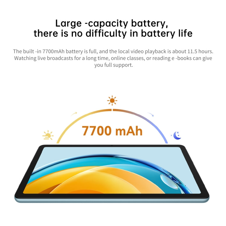 HarmonyOS 3 Qualcomm Snapdragon 680 Octa Core, Support Dual WiFi / BT, Not Support Google Play, 6GB+128GB, Wi-Fi 6GB+128GB
