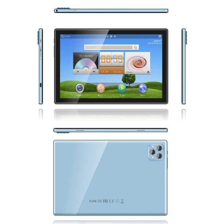 Android 12.0 MTK6762 Octa Core, Support Dual SIM & Bluetooth & WiFi, EU Plug, P50 8GB+128GB