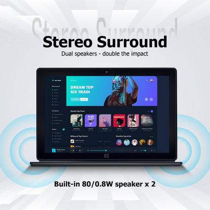 Windows 11, Intel Celeron J4105 Quad Core, Support TF Card & HDMI & Bluetooth & Dual WiFi, Not Included Keyboard, J4105 16GB+1TB