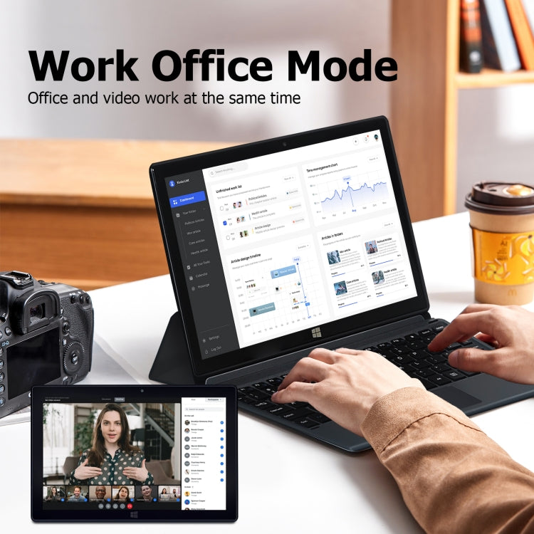 Windows 11, Intel Celeron J4105 Quad Core, Support TF Card & HDMI & BT & Dual WiFi, Not Included Keyboard, J4105 16GB+128GB