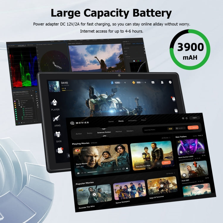 Windows 11, Intel Celeron J4105 Quad Core, Support TF Card & HDMI & BT & Dual WiFi, Not Included Keyboard, J4105 16GB+256GB