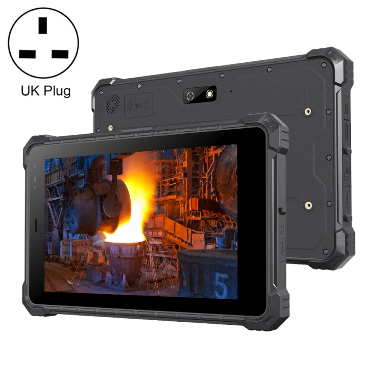IP68 Waterproof Shockproof Dustproof, Android 10.0 MT6771 Octa Core, Support GPS/WiFi/BT/NFC, US Plug, 8 inch 8GB+128GB