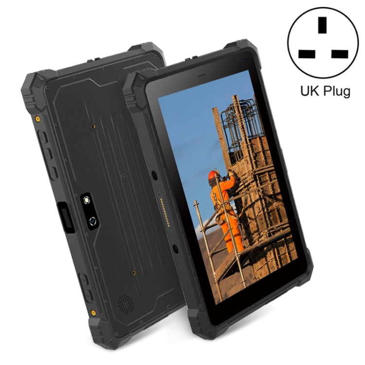 IP68 Waterproof Shockproof Dustproof, Android 10.0 MT6771 Octa Core, Support GPS/WiFi/BT/NFC, UK Plug, 10.1 inch 8GB+128GB