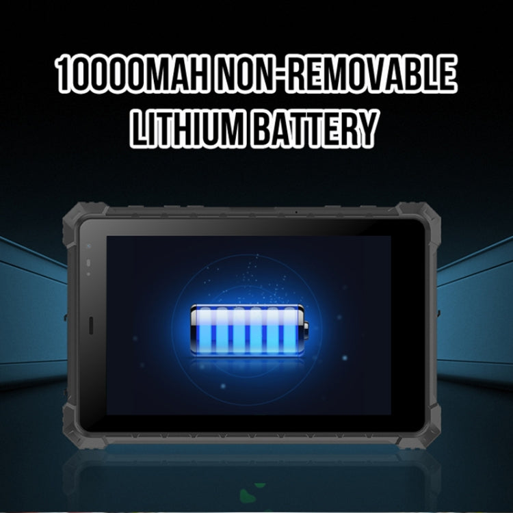 IP68 Waterproof Shockproof Dustproof, Android 10.0 MT6771 Octa Core, Support GPS/WiFi/BT/NFC, UK Plug, 10.1 inch 8GB+128GB