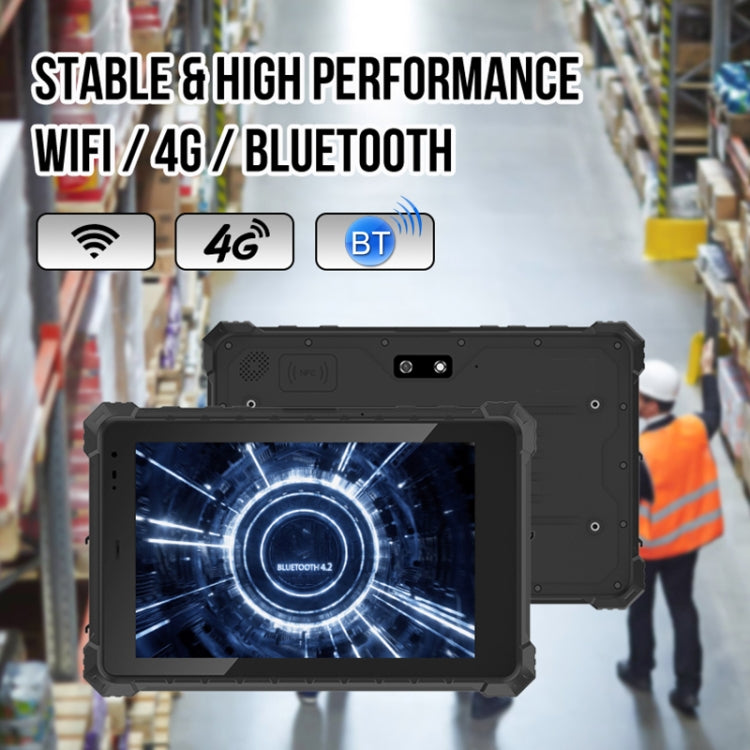 IP68 Waterproof Shockproof Dustproof, Android 10.0 MT6771 Octa Core, Support GPS/WiFi/BT/NFC, UK Plug, 10.1 inch 8GB+128GB