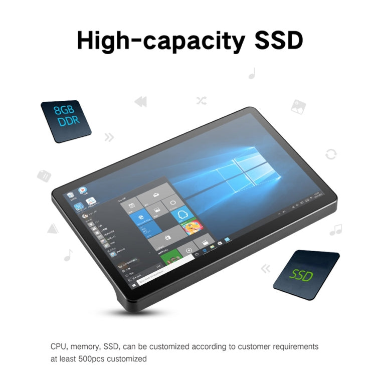 Windows 10 Home Intel Core i3-5005U 2.0GHz, Support WiFi & Bluetooth & TF Card & HDMI, X15 8GB+512GB