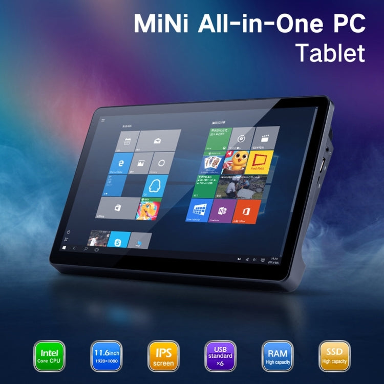 Windows 10 Home Intel Core i3-5005U 2.0GHz, Support WiFi & Bluetooth & TF Card & HDMI, X15 8GB+512GB