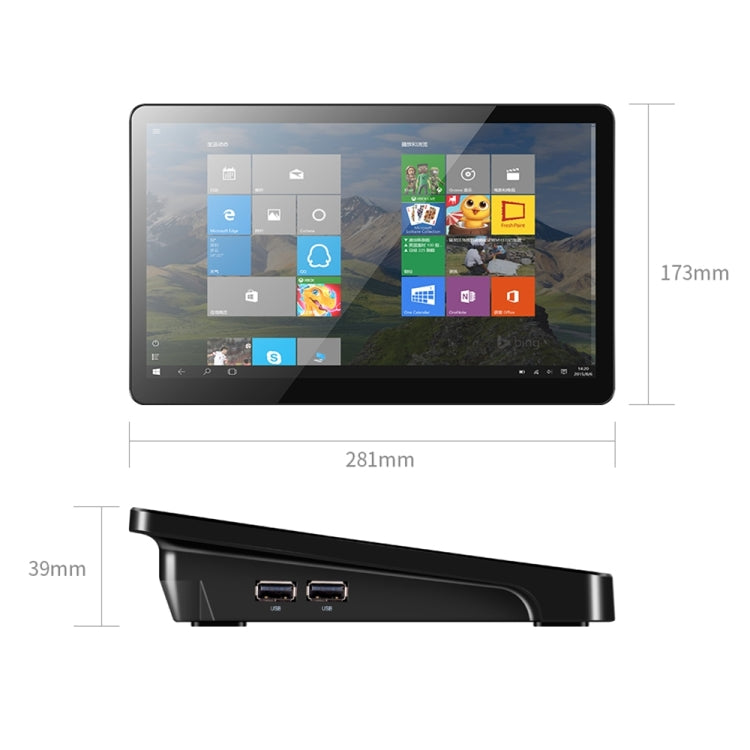 Windows 10 Home Intel Core i3-5005U 2.0GHz, Support WiFi & Bluetooth & TF Card & HDMI, X15 8GB+512GB