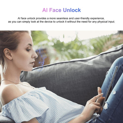 Face Unlock, Android 13 Unisoc T616 Octa-Core up to 2.0GHz, Support BT & WiFi & TF Card & GPS, A13 Tab 8GB+128GB