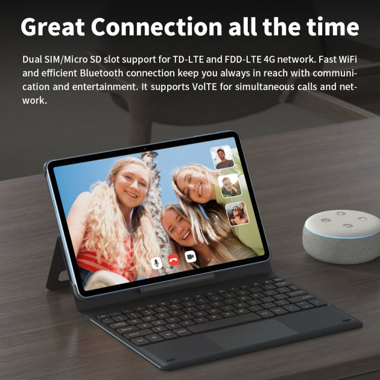 Android 11 Unisoc T618 Octa Core up to 2.0GHz, Support Dual SIM & WiFi & Bluetooth, Global Version with Google Play, US Plug, Hpad1  8GB+128GB, Hpad1 8GB+128GB