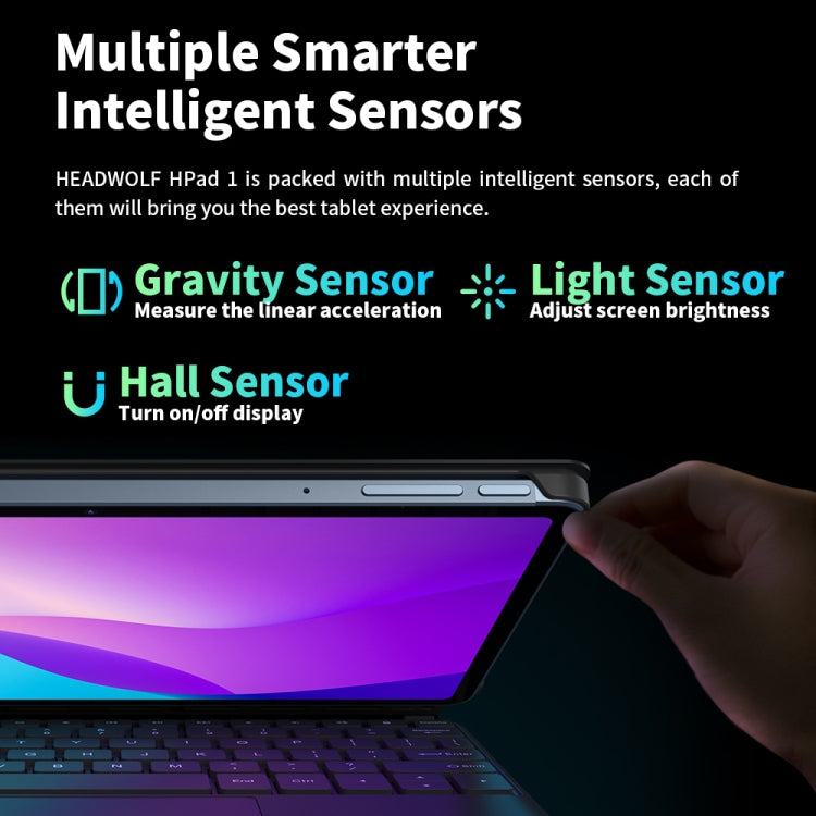 Android 11 Unisoc T618 Octa Core up to 2.0GHz, Support Dual SIM & WiFi & Bluetooth, Global Version with Google Play, US Plug, Hpad1  8GB+128GB, Hpad1 8GB+128GB